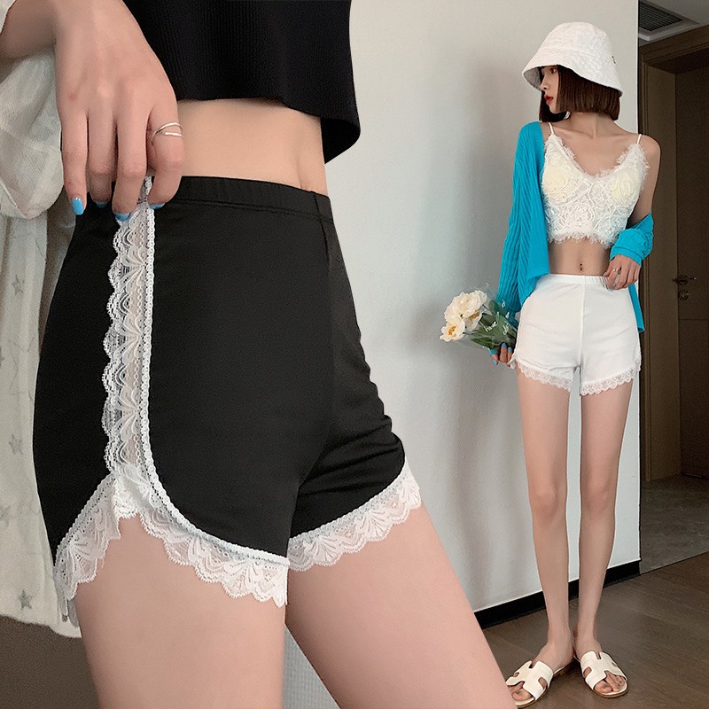 Quần đùi mặc ngủ, mặc váy chất thun mềm mịn co giãn 4 chiều cao cấp