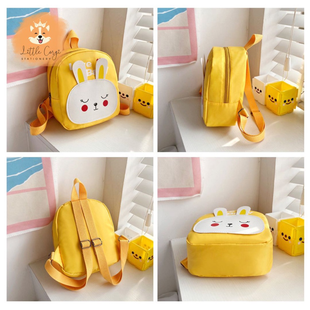 Balo thỏ đáng yêu cho bé gái - Túi đeo vai cho bé đi mẫu giáo, du lịch