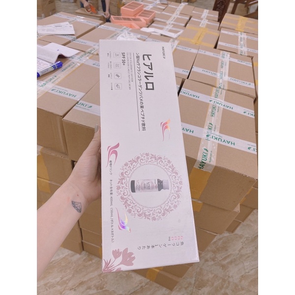 Collagen yến nhụy hoa nghệ tây Hayuki Nhật Bản Chính Hãng