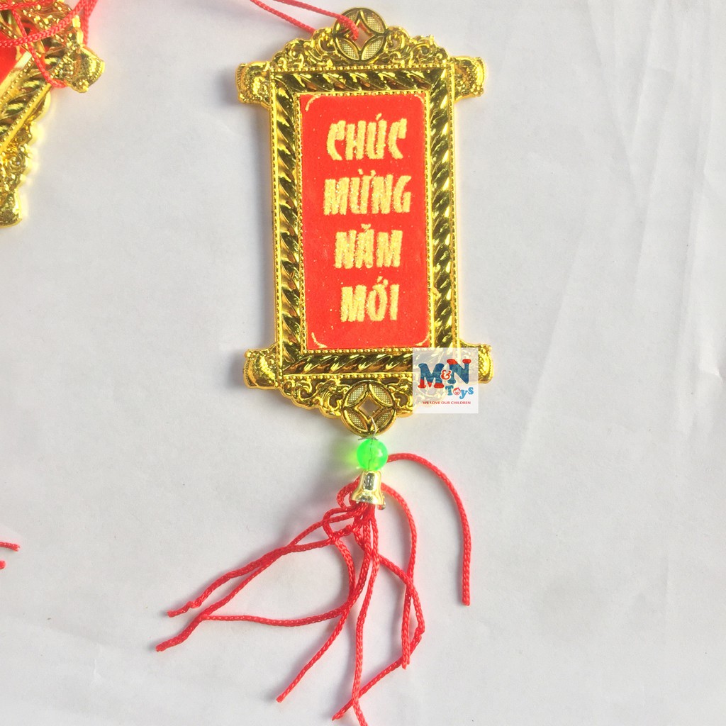 Set 2 Thẻ Bài Treo Cây Trang Trí Tết (nhiều Mẫu)