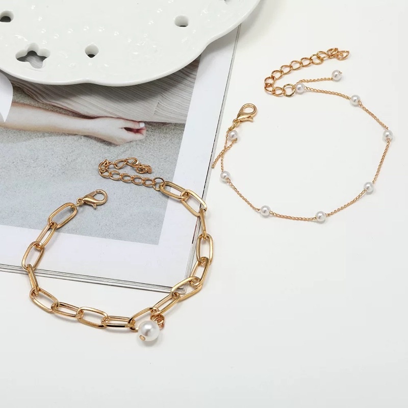 set 2 lắc tay dễ thương combo vòng tay hình thánh giá