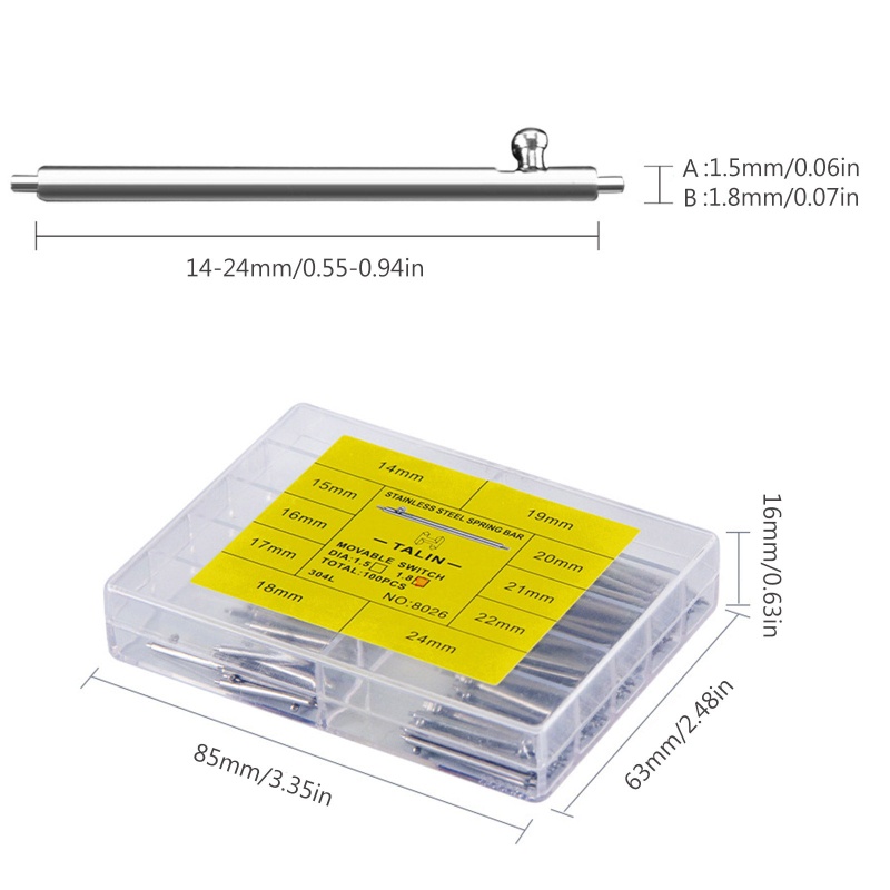 Dây Đồng Hồ Bằng Thép Không Gỉ Dày 8mm 1 5 1