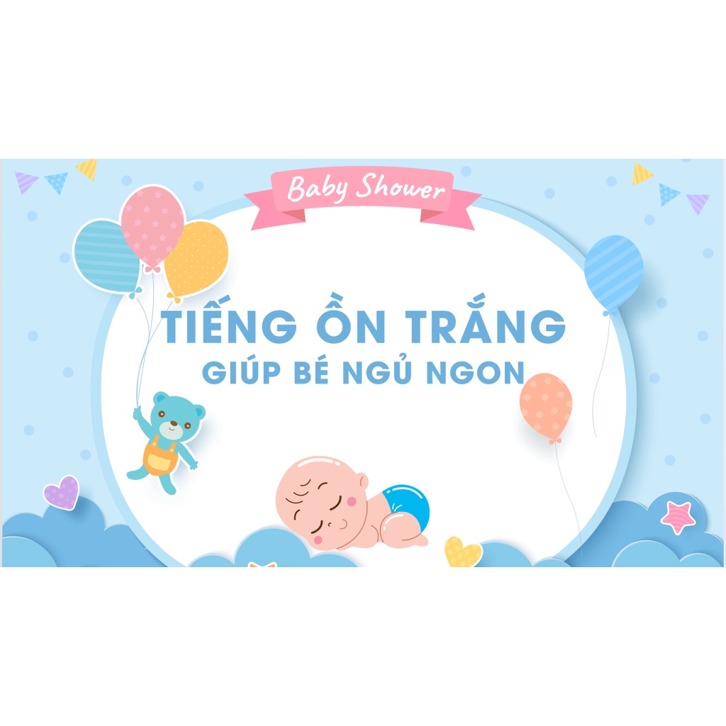 App Nghe Tiếng Ồn Trắng - Bằng thiết bị của bạn (white noise tạo tiếng ru giúp bé ngủ ngon,sâu giấc)