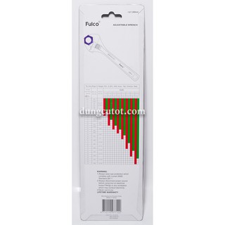 Mỏ lết FULCO - Mã AP (4"-6"-8"-10"-12")