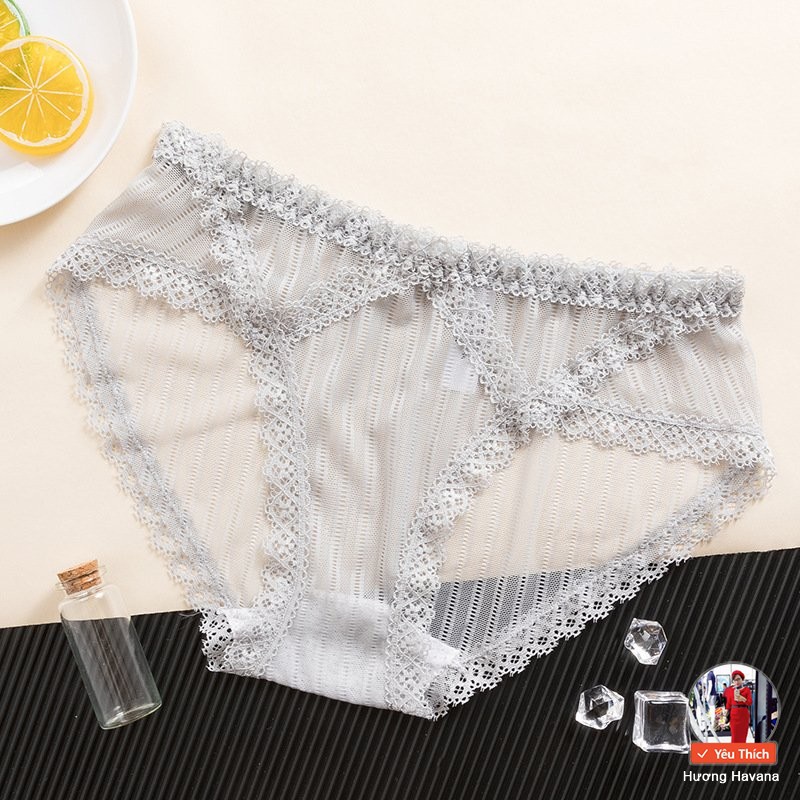 Quần lot nữ ren lưới cạp thấp HAVANA - quần chip nữ ren đẹp cho mùa hè sexy FLQ34