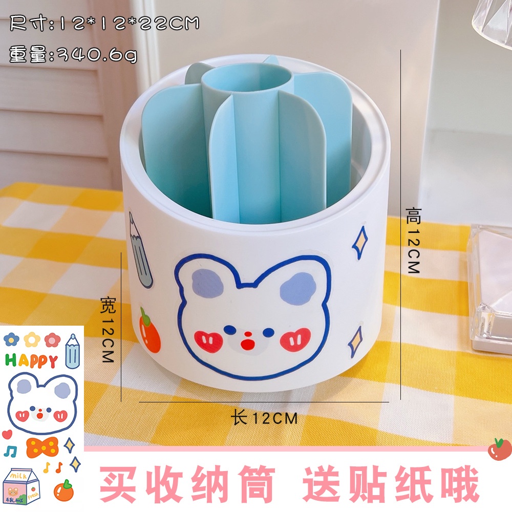 Hộp Đựng Cọ Trang Điểm Trong Suốt Chống Bụi Có Nắp Đậy Tiện Lợi