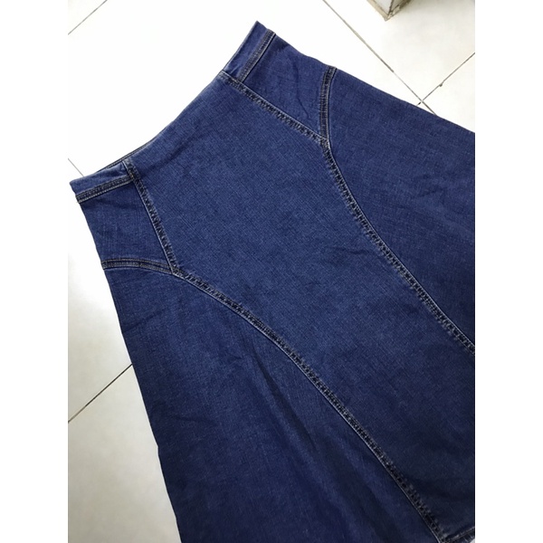 Váy jean xoè midi xịn 💐