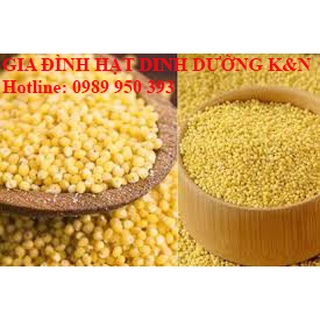 500Gr Hạt Kê vàng hữu cơ đã bóc vỏ