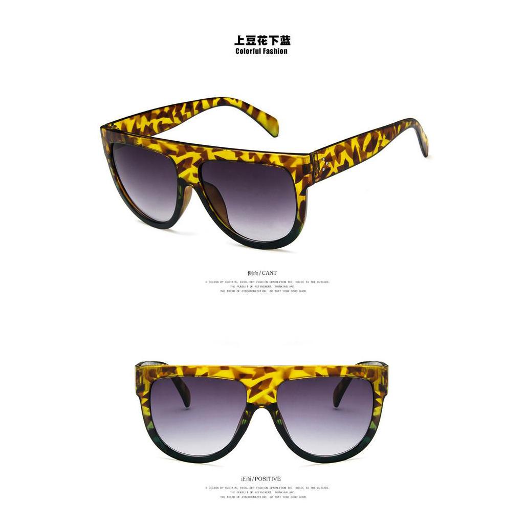 Kính Mát Gọng Lớn Phong Cách Châu Âu