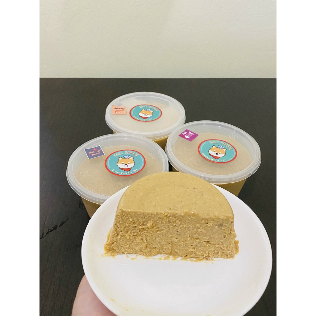 Pate tươi nhà làm Vườn Boss cho mèo cưng hộp 450g – Boss Garden