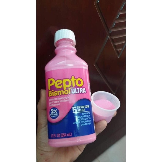 Nước uống Siro Pepto Bismol Ultra Của Mỹ 354ml