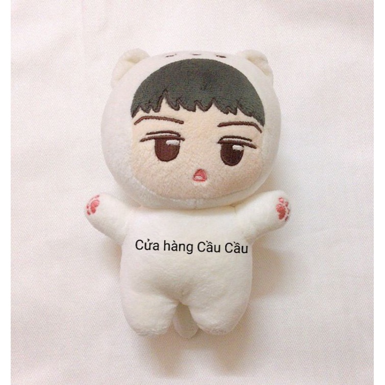 Gấu bông doll EXO Sehun Hun Artic Fox Hunie 15cm có sẵn 73