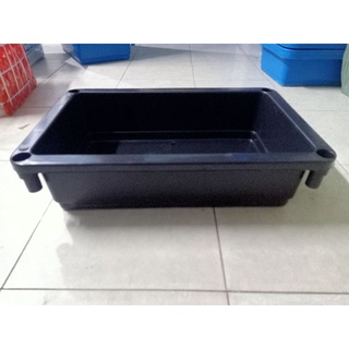 Khay nhựa đen tầng - KT 65x42x16 nuôi cá