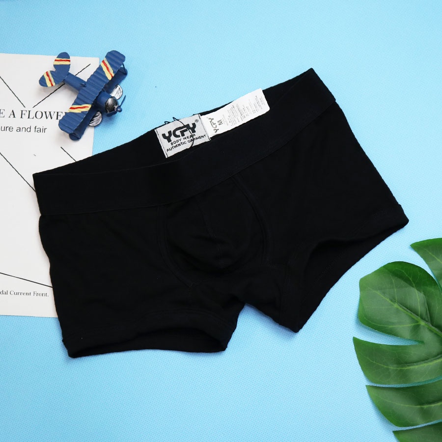 QUẦN LÓT NAM - BOXER BASIC - Dạng Đùi Trơn Cotton Xịn