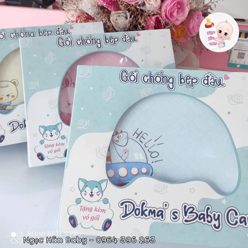 Gối cao su non chống bẹp đầu Dokma DS107