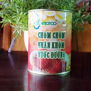 Chôm chôm nhân khóm nước đường thương hiệu Antesco (giải nhiệt mùa nóng, hương vị thơm ngon mới lạ) - HSD 36 tháng