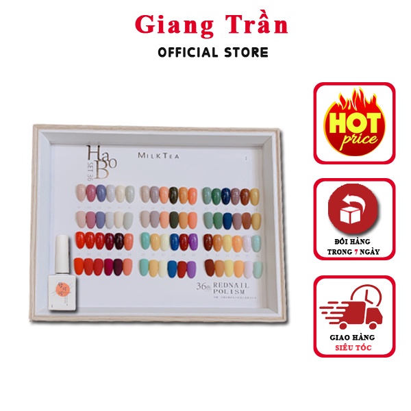 {Tặng bảng} Set sơn móng tay 36 màu cực phẩm