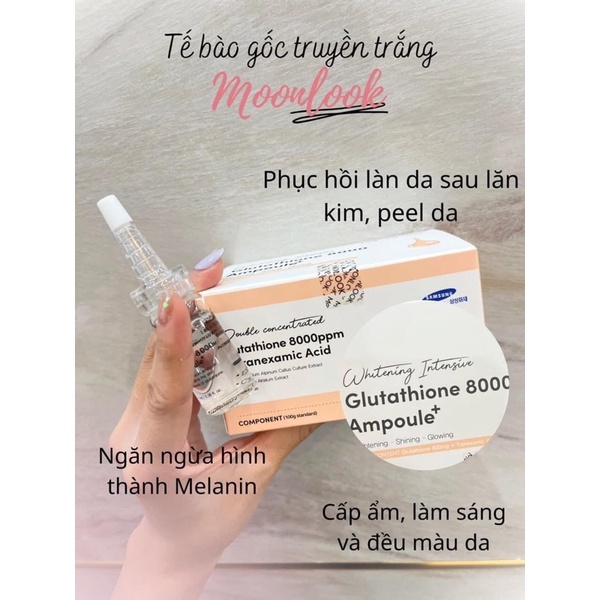 Tế bào gốc truyền trắng MoonLook phiên bản cao cấp