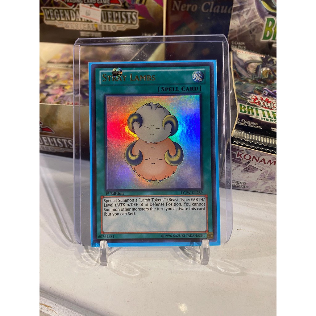 Lá bài thẻ bài Yugioh Stray Lambs – Ultra Rare - Tặng bọc bài nhựa bảo quản