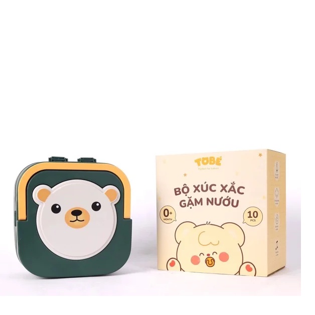 Bộ xúc xắc gặm nướu phát nhạc đa năng cao cấp Tobé cho bé