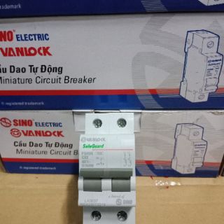CB tép 2 pha 50+63A Sino-vanlock