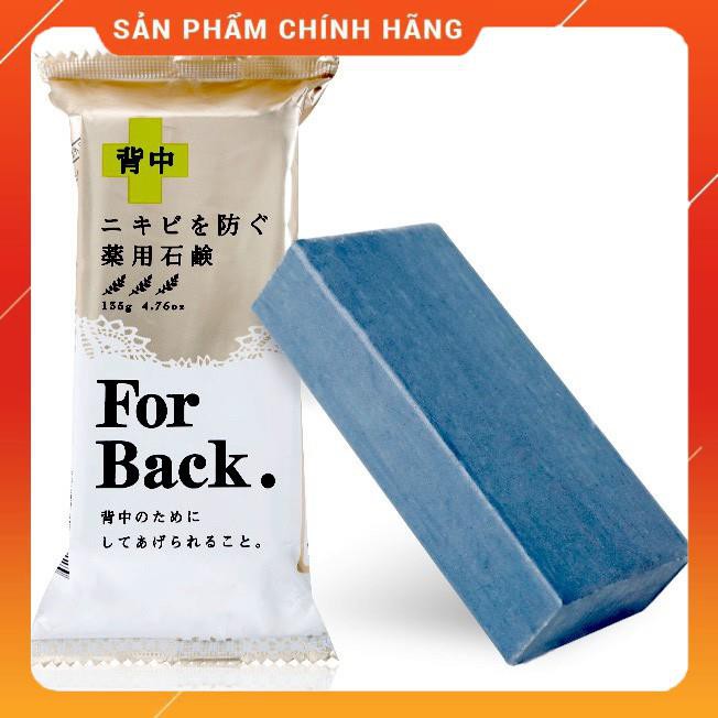 Xà Phòng &amp; Xịt Giảm Mụn, Giảm Thâm Lưng Pelican For Back Medicated Pelican Soap Nhật Bản