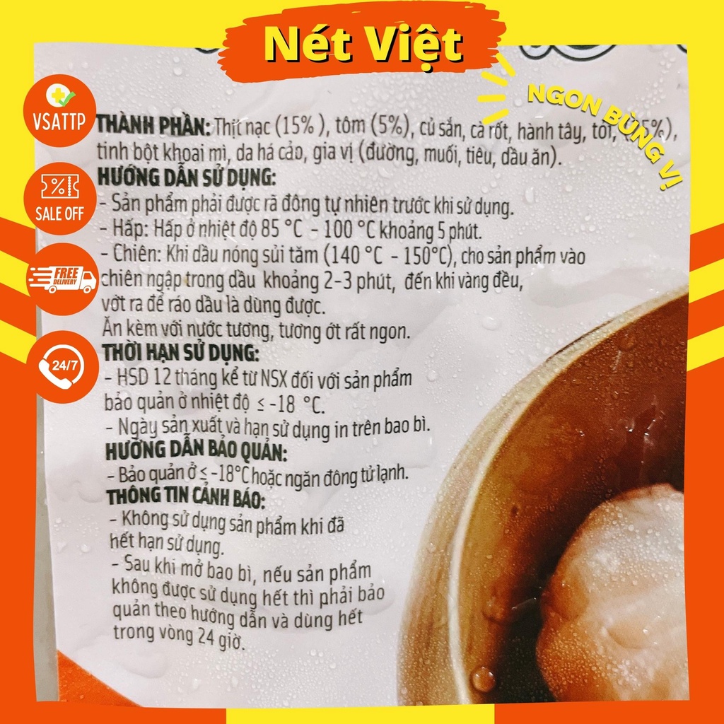 Há Cảo Tôm Thịt Hp Hồng Phát Foods Khay 35 Viên 500gr