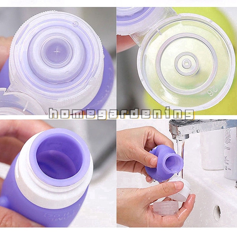 Chai rỗng dùng đựng dầu gội và mỹ phẩm tiện lợi khi đi du lịch