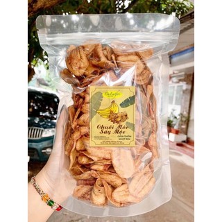 CHUỐI SẤY GIA LAI KHÔNG ĐƯỜNG GÓI 500g