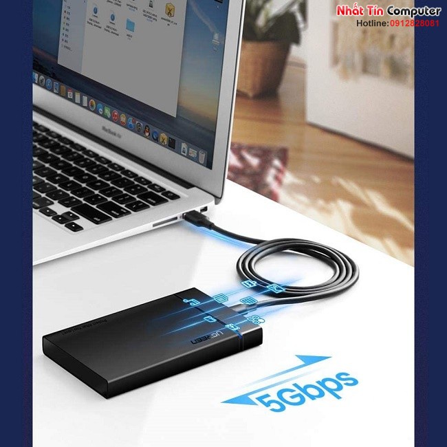 Cáp USB 3.0 to USB Type-C chính hãng Ugreen cao cấp