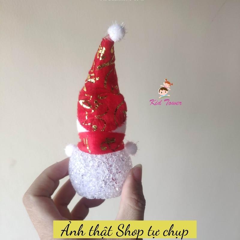 Người tuyết trang trí noel pha lê phát sáng cực đẹp