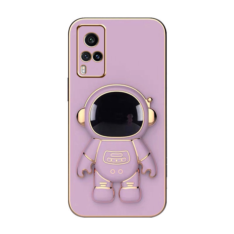 Ốp Điện Thoại Mềm Hình Phi Hành Gia Cho Vivo Y16 Y35 Y77 Y51 Y31 Y21 Y21S Y53S Y33S Y76 Y76S Y15S S15 PRO 5G S15E
