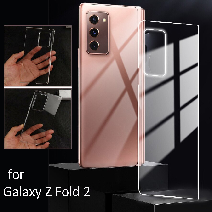 Ốp điện thoại PC trong suốt cho Samsung Galaxy Z Fold 2 / Galaxy Z2