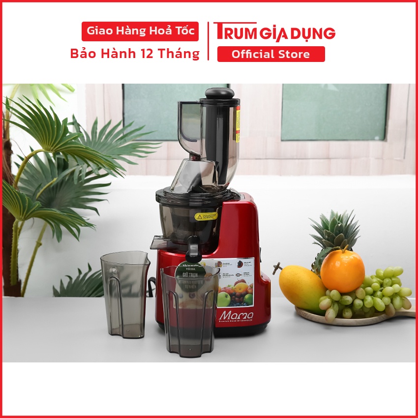Máy ép trái cây, hoa quả chậm Sunhouse SHD5505, ép cam, ép táo, ép ổi giữ nguyên dinh dưỡng, bảo hành 24 tháng.