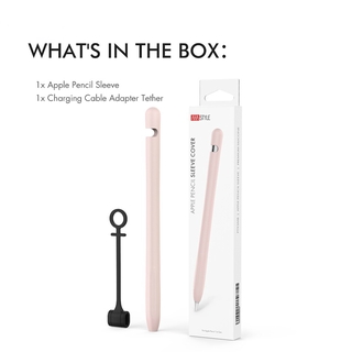 Ốp Lưng Silicon Màu Trơn Cho Apple Pencil 1