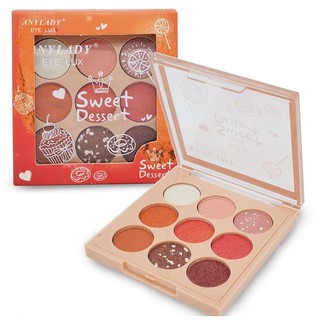 Phấn mắt 9 ô anylady sweet no:760