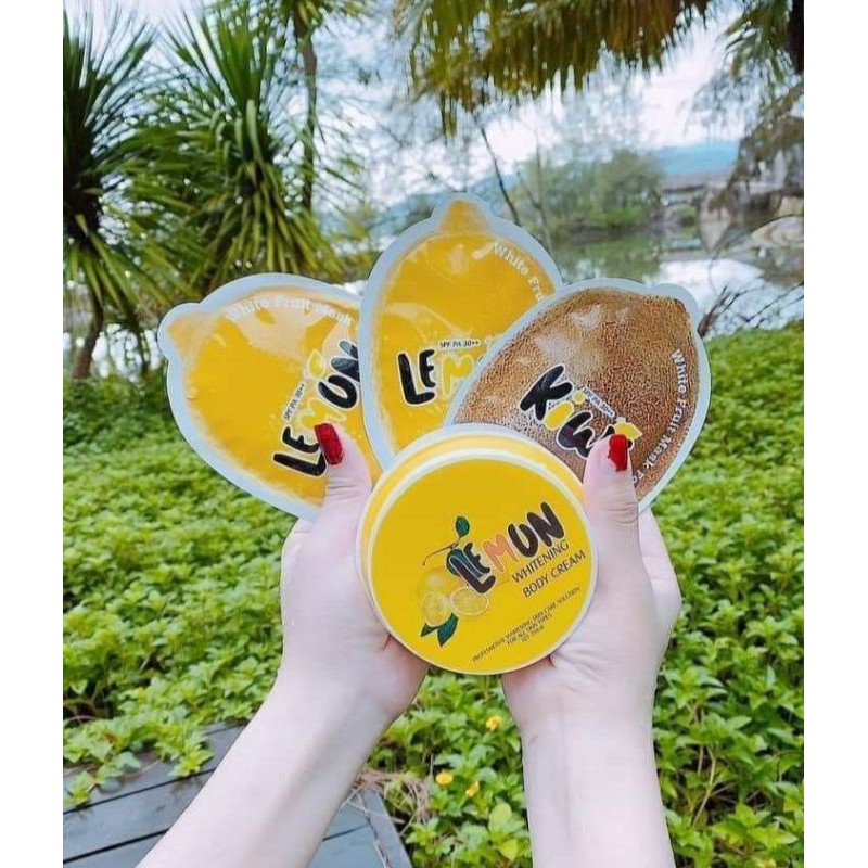 [CHÍNH HÃNG 💯%] COMBO DƯỠNG TRẮNG KEM BODY LEMON CHANH | BigBuy360 - bigbuy360.vn