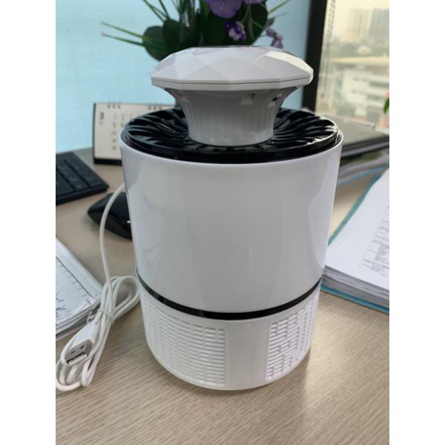 Máy Bắt Muỗi Thông Minh, Đèn Bắt Muỗi Thu Hút Công Trùng Hiệu Quả Bằng Đèn Led Kèm Dây Cắm USB Dễ Sử Dụng - FreeShip