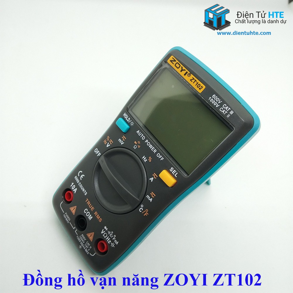 Đồng hồ vạn năng số ZOTEK ZOYI ZT102 TRUE RMS