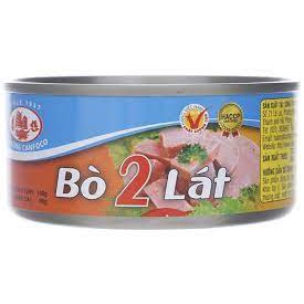 Thịt hộp Heo 2 lát Hạ Long 326g/ Bò 2 lát 155g | BigBuy360 - bigbuy360.vn