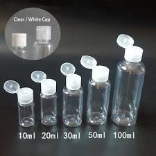 CHAI NHỰA TRONG SUỐT NẮP BẬT 10ml/ 20ML / 30ML / 50ML / 70ml/ 100ml/ 150ml/ 250ml/ 500ml - Chai pet nhựa trong suốt bật