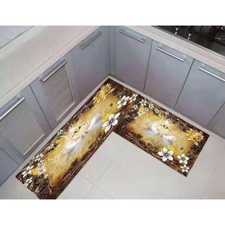 Bộ 2 thảm nhà bếp hình 3d