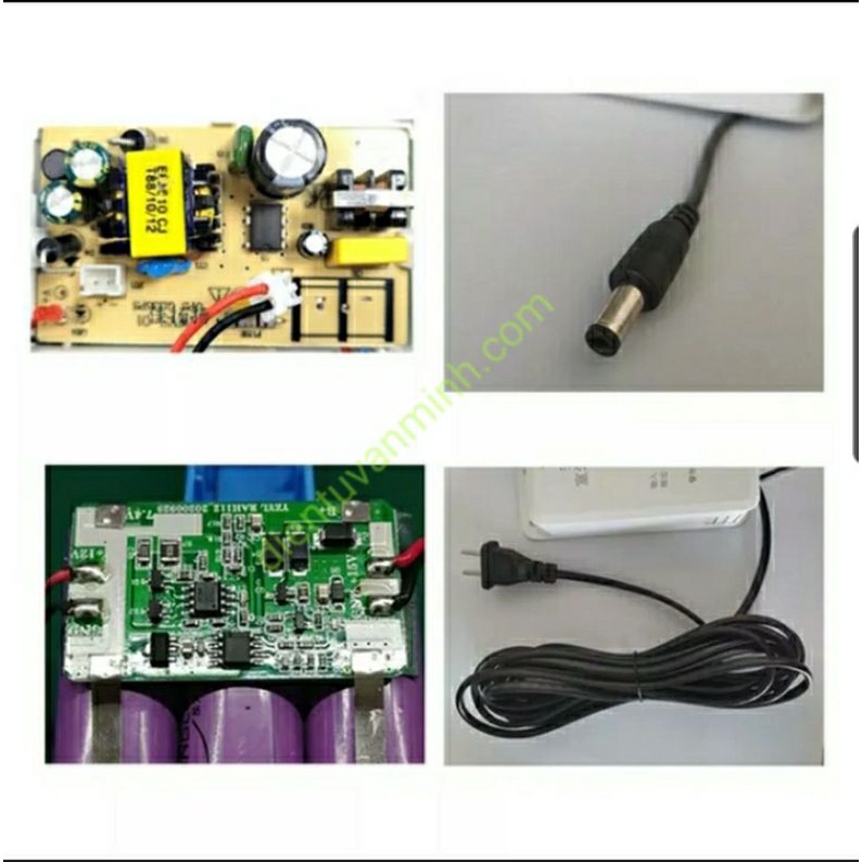 Nguồn 12V 2A kiêm pin dự phòng