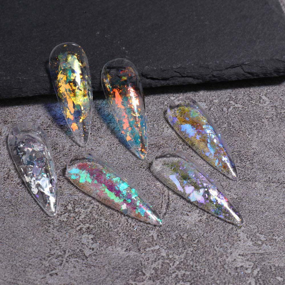 Bột Kim Tuyến Lấp Lánh Trang Trí Móng Tay Nghệ Thuật