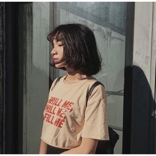 Áo ERRORIST thrill me croptop