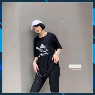 Bộ quần áo thể thao nữ, CHẤT COTTON, dáng ngố