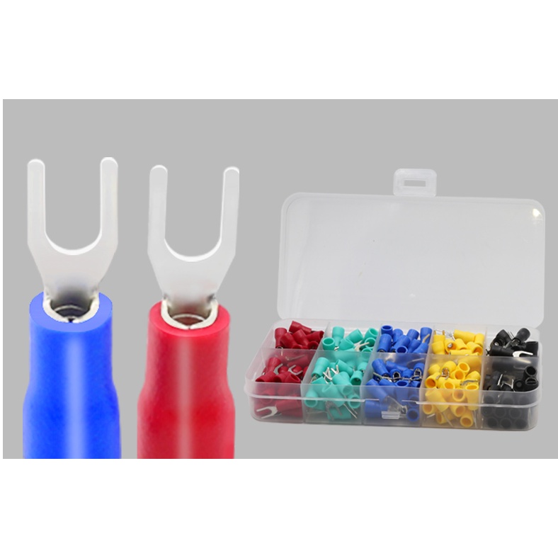 SET 250 Đầu cos chỉa bọc nhựa SV 1.25-3