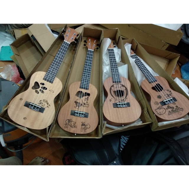 (FLASH SALE) ĐÀN UKULELE CONCERT HÌNH