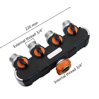Đầu Chia Vòi Nước 2/4 Cổng 3/4