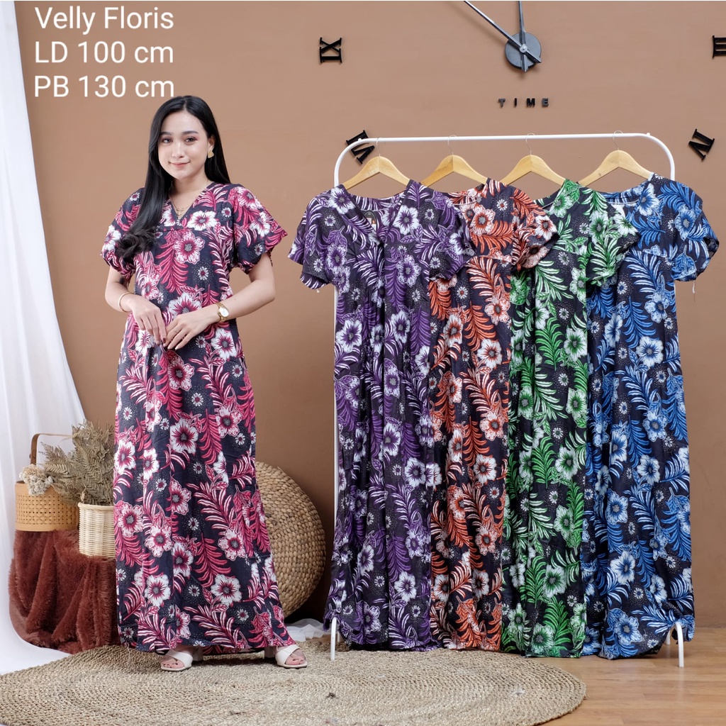 Đầm Kiểu Kimono Tay Dài Màu Tím Negligee Negligee Cho Mẹ Bỉm Sữa